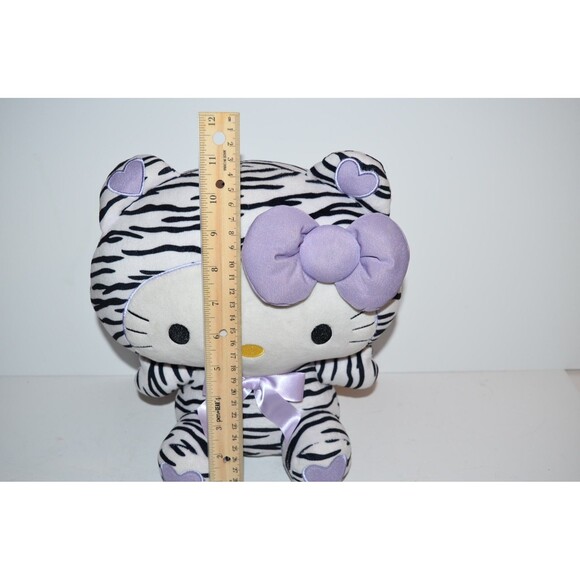 Hello Kitty Purple Zebra Costume Sanrio Plush 10" - Picture 5 of 5
